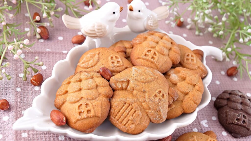 🥜🍪2 вида Полезного Печенья из одного теста - Постное Арахисовое Печенье на цельнозерновой муке 🥜🍪2 вида Полезного Печенья из одного теста - Постное Арахисовое Печенье на цельнозерновой муке