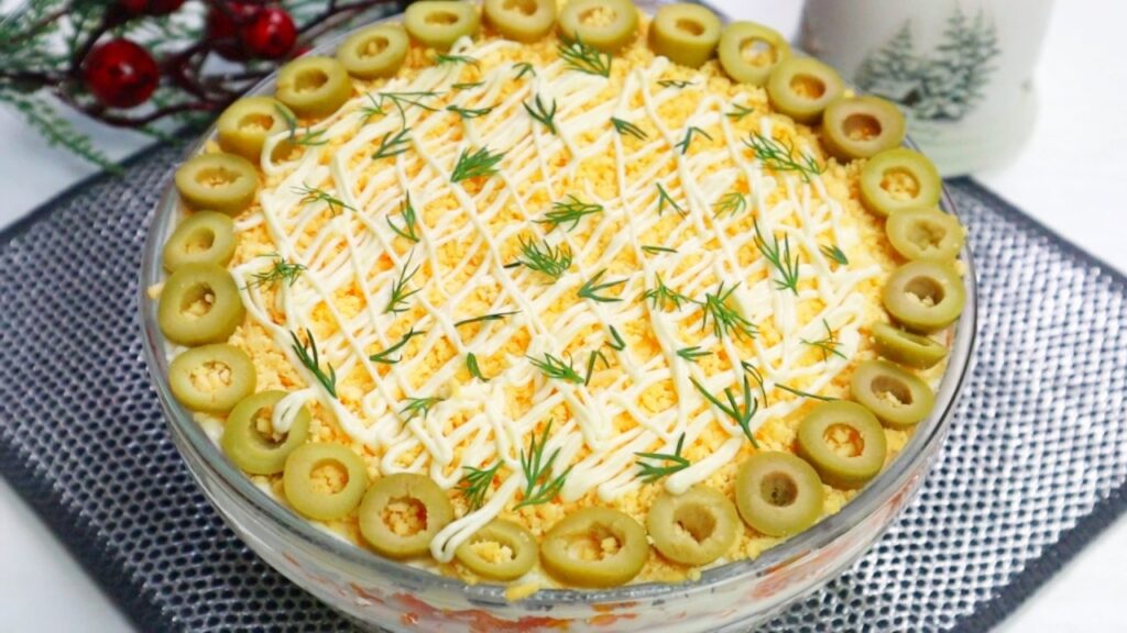 САЛАТ  МИМОЗА по- Новому / Вкусно и Просто на НОВЫЙ ГОД🎄