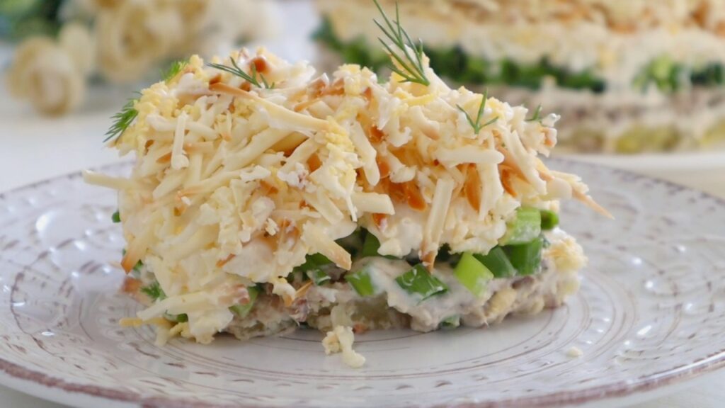 Вместо  надоевшей МИМОЗЫ 🎄САЛАТ "КУЧЕРЯВЫЙ ВАНЯ" /Свежий Необычный Вкус на НОВЫЙ ГОД