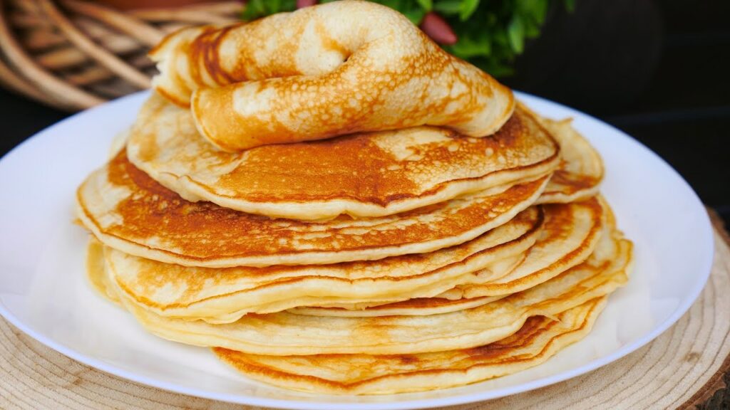 Пышные Блины на Кефире (Как у бабушки)