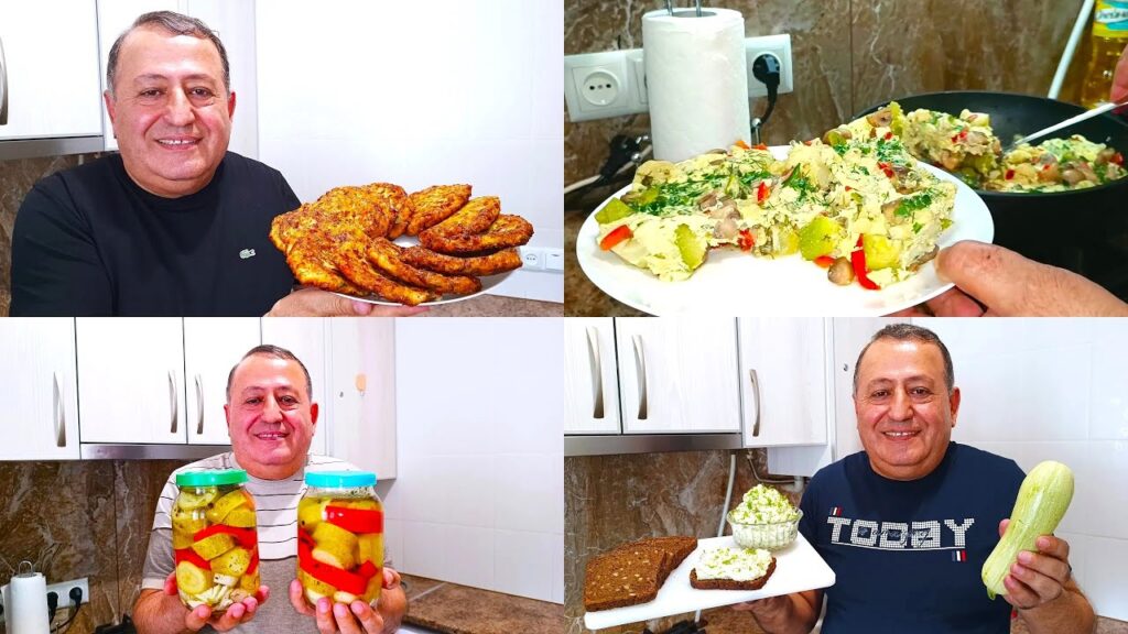 КАБАЧКИ ЧЕТЫРЕ РЕЦЕПТА! Один Вкуснее Другого! КАБАЧКИ ЧЕТЫРЕ РЕЦЕПТА! Один Вкуснее Другого!