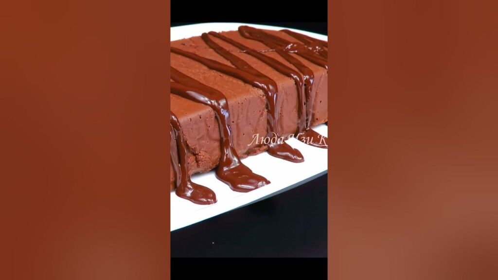 🍮 БЕЗ ЯИЦ и МАСЛА Постный шоколадный яблочный десерт из 2-х ингредиентов Люда Изи Кук постное меню