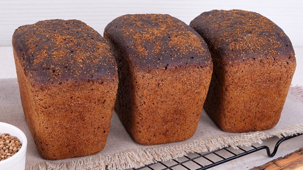 🍞 Бородинский Хлеб на дрожжах в духовке 🍞