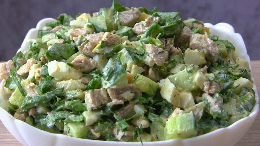 Обязательно готовлю на ПАСХУ!Мясной Салат "ЛЮКС" Один  ингредиент шокировал гостей!