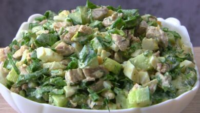 Photo of Обязательно готовлю на ПАСХУ!Мясной Салат «ЛЮКС» Один  ингредиент шокировал гостей!