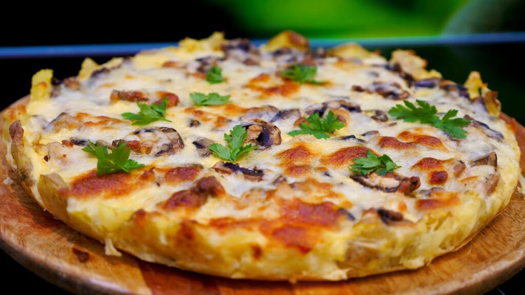 Пирог "Жульен" Вкуснее пиццы и проще запеканки!
