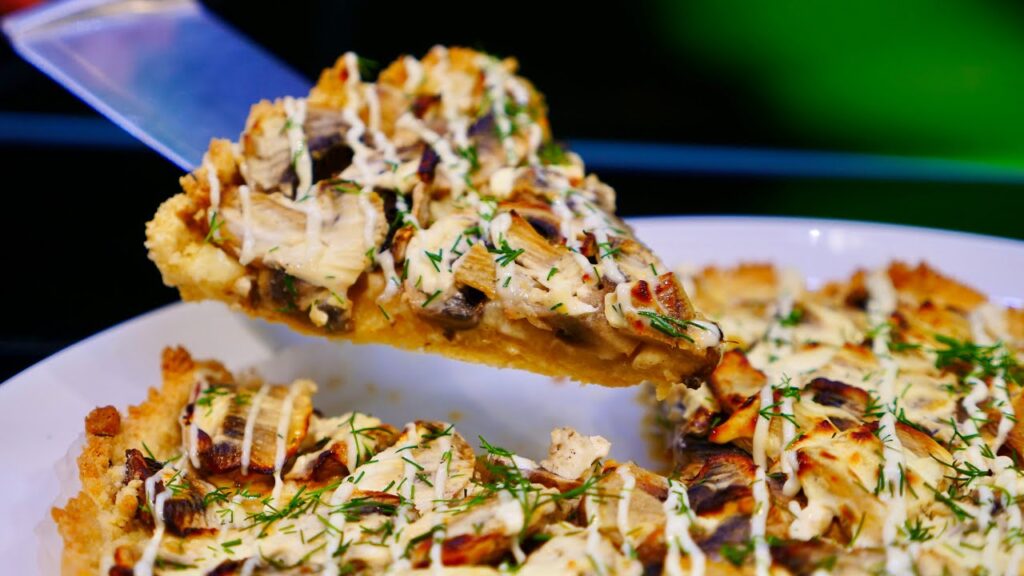 Грибной Пирог  "Минутка"  🍄‍🟫  Все Быстро и Вкусно