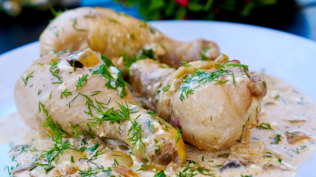 Как приготовить самую нежную сливочную курочку на обед!