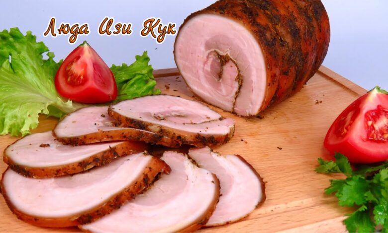 🎄🐷Сочный мясной рулет в духовке Люда Изи Кук мясная закуска что приготовить на новогодний стол 2026