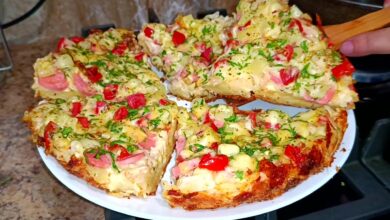 Photo of ЗАВТРАК за 5 минут! ПИЦЦА из ЛАВАША! Это Бесподобно Вкусный и Простой Рецепт!