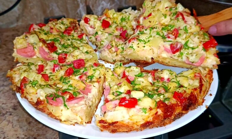 ЗАВТРАК за 5 минут! ПИЦЦА из ЛАВАША! Это Бесподобно Вкусный и Простой Рецепт!