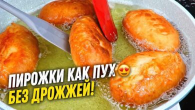 Photo of ✨🥟Быстрые ПИРОЖКИ НА КЕФИРЕ без яиц, без дрожжей, с зеленым луком яйцом и картошкой Люда Изи Кук