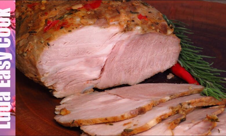 🎄 Домашняя буженина в тройном ароматном маринаде мясная закуска Люда Изи Кук на новогодний стол 2026