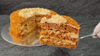Photo of нереально вкусный торт «КАРАМЕЛЬКА» с арахисом! Без желатина! Недорого!