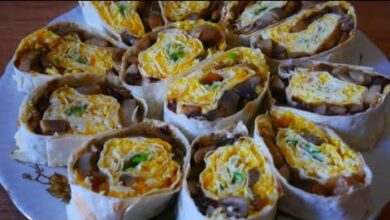 Photo of Рулет ЗАКУСКА из лаваша с грибами ВКУСНО и БЫСТРО