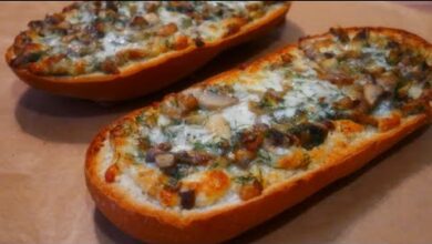 Photo of Багет с грибами Быстрая закуска
