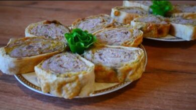 Photo of Закуска из лаваша Лаваш запеченный с фаршем и сыром