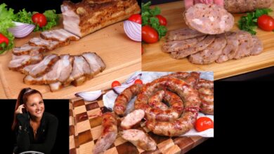 Photo of 🐷🐮 3 РЕЦЕПТА — холодные мясные закуски на праздник. Домашняя ветчина, колбаса и грудинка в духовке