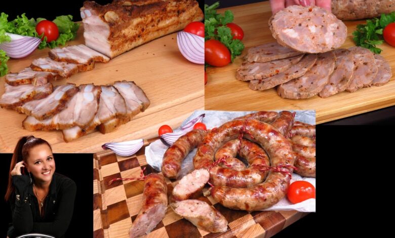 🐷🐮 3 РЕЦЕПТА - холодные мясные закуски на праздник. Домашняя ветчина, колбаса и грудинка в духовке 🐷🐮 3 РЕЦЕПТА - холодные мясные закуски на праздник. Домашняя ветчина, колбаса и грудинка в духовке