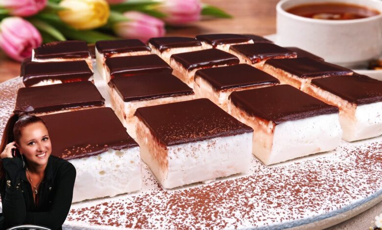 🍰 Птичье молоко Вкус детства Нежнейшее суфле с шоколадной глазурью Люда Изи Кук десерт без выпечки